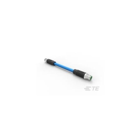 Te Connectivity Ethernet Cables / Networking Cables M12 X-Code Cbl Assy Plug-Plug 10.0 M 2-2317142-9
